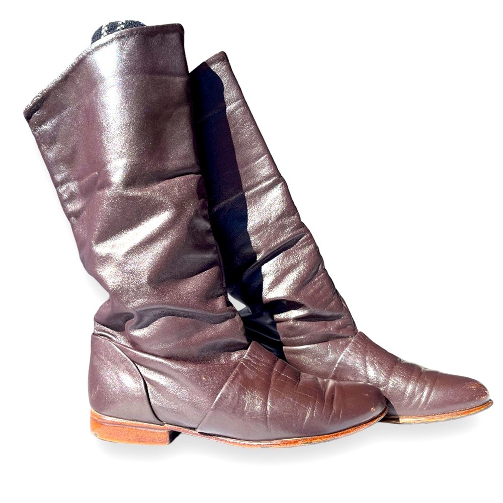 Vintage Dexter Fold Down Brown Boot | 7M